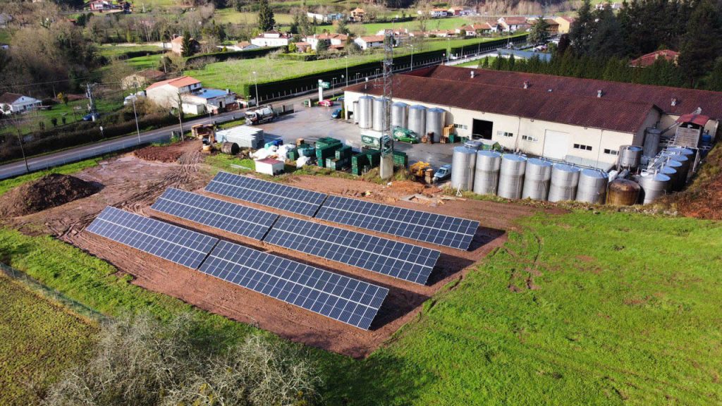 Sidra Cortina: La instalación de energía solar que reducirá en un 55% su factura eléctrica
